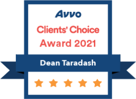 Avvo Clients Choice Award 2021 - Dean Taradash - Badge