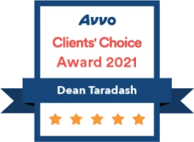 Avvo Clients Choice Award 2021 - Dean Taradash - Badge