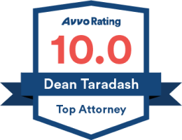 Avvo Rating 10 - Dean Taradash - Top Attorney - Badge