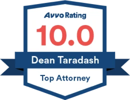 Avvo Rating 10 - Dean Taradash - Top Attorney - Badge