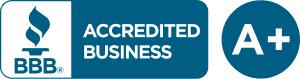 BBB Accredited Business A+ - Badge