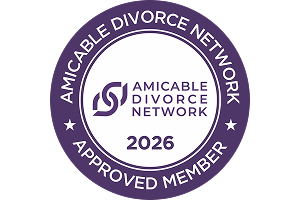 Amicable Divorce Network Badge - Taradash Given, P.C.
